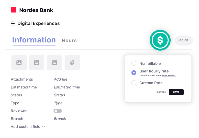 ferramenta de gerenciamento de projetos de rastreamento de produtividade