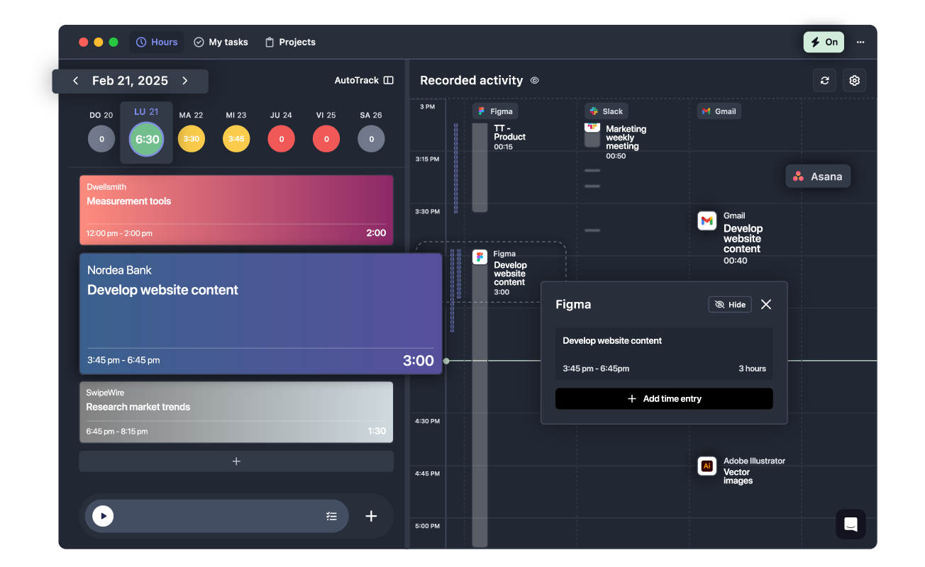 automatic time tracker